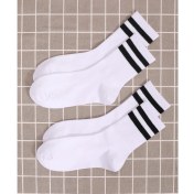 Resim Worthy Socks 4'lü Pamuklu Unisex Tenis Spor Kolej Çorap 