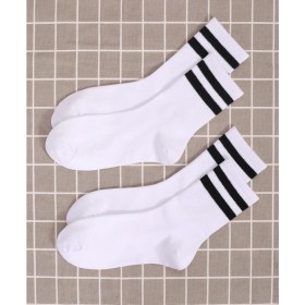 Resim Worthy Socks 4'lü Pamuklu Unisex Tenis Spor Kolej Çorap 