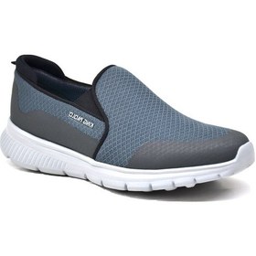 Resim King Paolo B1027 Krakers Erkek Ayakkabı Tekstil Spor Ayakkabı-Füme 