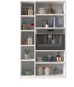 Resim Aeka AE-3030 DYG 5 Kapaklı Çok Amaçlı Mutfak ve Banyo Dolabı 