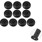 Resim FourForce AQDK1007 10'lu Set Emniyet Kemeri Durdurucu Siyah Sağlam ve Uzun Ömürlü Araç Kemeri Tokası Tutucu, Kaymaz Emniyet Kemeri Durdurucu, Kamyon, Evrensel Kemer Durdurucu Düğme, Otomobil, Suv 