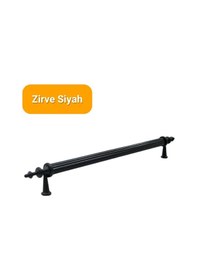 Resim 50 Adet Zirve Siyah Metal Mobilya Kulpu 192mm Siyah 