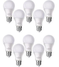 Resim fullreyon 10 Adet 9 Watt Enerji Tasarruflu Gün Işığı Led Ampul 