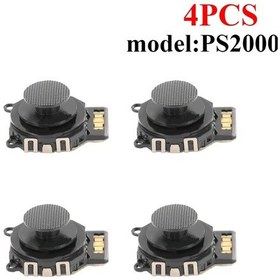 Resim 4 Adet Ps2000-1 2 4 Adet 3d Analog Joystick Düğmesi Thumb Çubuk Kapağı Değiştirme Psp 1000 2000 Konsol Denetleyici 
