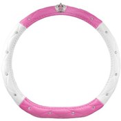 Resim Yystore Araç Direksiyon Aksesuarları Süslemek Deri Malzeme D Tipi Evrensel Model Beyaz 