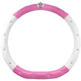 Resim Yystore Araç Direksiyon Aksesuarları Süslemek Deri Malzeme D Tipi Evrensel Model Beyaz 