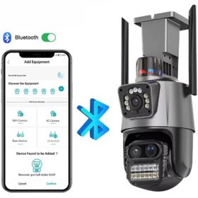 Resim 3 Lens Wi-Fi Güvenlik Kamerası 