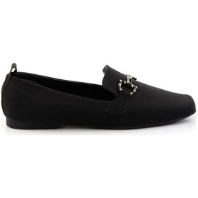Resim Siyah Kadın Loafer Ayakkabı K01327020104 Çok Renkli 