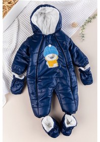 Resim Babymod Peluş Astarlı Kız Erkek Ebek Astronot Tulum 001 