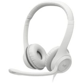 Resim Logitech H390 Beyaz USB Kablolu Kulak Üstü Kulaklık Outlet 