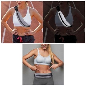 Resim Rebuwo Çok Fonksiyonlu Reflektörlü Sporcu Bel Çantası 