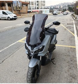 Resim Motocam Sym Adx 250 Ön Cam 2024-2026 Model 65cm Siyah Renkli 4mm Orta Boylu 