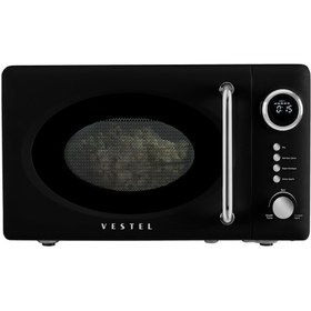 Resim Vestel MD 20 YD Retro Siyah Mikrodalga Firin 