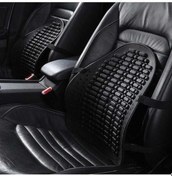 Resim Dancemonkey Aircraft B Model Bel Yastığı Ergonomik Oturma Duruşu Siyah 