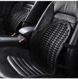 Resim Dancemonkey Aircraft B Model Bel Yastığı Ergonomik Oturma Duruşu Siyah 