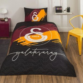 Resim Tac Lisanslı Galatasaray Aslan Nevresim Takımı 160x220 cm 