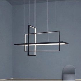 Resim Voxlamplighting 80X37-60X35-50X20CM 3'lü Dikdörgen Tasarım 