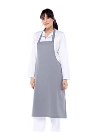 Resim Gri Askılı Önlük Unisex Gri 