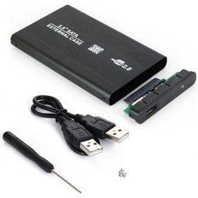 Resim 2.5 USB Sata HDD Harddisk Kutu Aliminyum Gövde - Harici HDD Kutu 