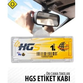 Resim Hgs Etiket Kabı Yeni Tip Hgs Etiketlerine Uygun Sök-Tak Takmatik 