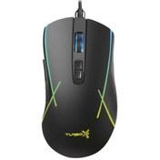Resim TURBOX New Desing TR-M5 3200Dpi Usb Kablolu Siyah Gaming Optik Mouse RGB 