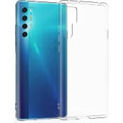 Resim Microcase Tcl 20 Pro 5g 0.2 mm Ultra Ince Soft Silikon Kılıf - Şeffaf 