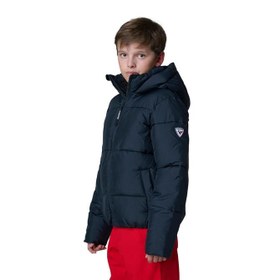 Resim Rossignol Çocuk Kayak Montu Puffy Siyah 
