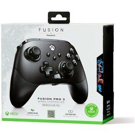 Resim Xbox Series X S Pro 3 Fusion Oyun Kolu Lisanslı Kablolu Siyah 