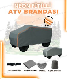 Resim Dock NEON TURUNCU FİTİLLİ TGB Blade 500SE IRS GRİ ATV BRANDASI(4MEVSİM) 