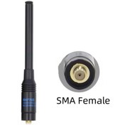 Resim Diamondss RH775 teleskopik telsiz Anten Dişi uzayan anten 10 cm den 38 cm 