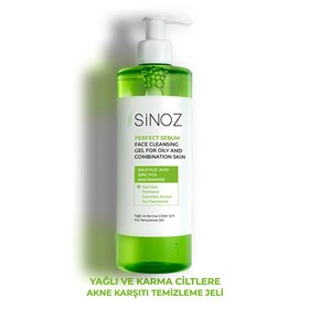 Resim Sinoz Yağlı ve Karma Ciltler İçin Yüz Temizleme Jeli 400 ml 