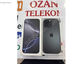 Resim Apple iPhone 16 Pro Max İkinci El TR | 256 GB | Siyah 