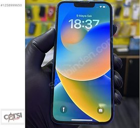 Resim Apple iPhone 13 İkinci El YD | 256 GB | Mavi 