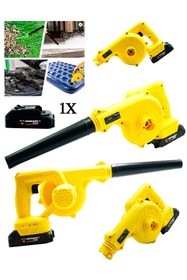 Resim Germany Style Tek Akülü Profesyonel 21v Akülü Kompresör Şarjlı Hava Üfleme Makinesi 