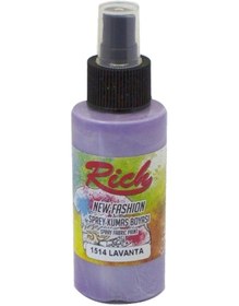 Resim Rich New Fashion Sprey Kumaş Boyası 100 Cc. 1514 Lavanta 