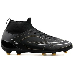 Resim Trendyshose 241132 Erkek Rahat Çim & Halısaha Krampon Sıyah Siyah 