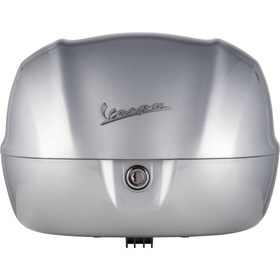 Resim Vespa Primavera/Sprint Parlak Gri Top Case-Çanta 32 LT (Gray G41 ) / PIAGGIO 