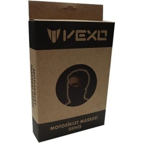 Resim Vexo Neopren Yüz Maskesi Kısa Model Siyah 