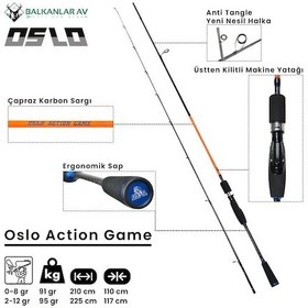 Resim Shimano Fx 1000 Oslo Action Game 225cm 2-12gr Lrf Olta Seti 