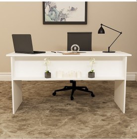 Resim KALENDER DEKOR MERKÜR-1 OFİS BÜRO MASASI TAKIMI MRK01 