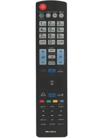 Resim herz Lg Lcd Led Tv Kumanda Tüm Modellere Tam Uyumlu Qmenu Tuşlu HRL 9802 