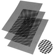 Resim 3'lü Izgara Matı Paketi, Yeniden Kullanılabilir Izgara Filesi, Kolay Temizlik 