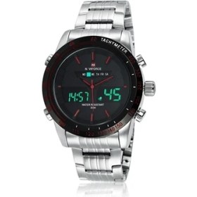 Resim Hanyang Sbr Lüks Marka Navıforce Erkekler Moda Spor Saatler Erkek Kuvars Dijital Analog Saat Adam Tam Çelik Kol Saati Relogio Masculino (Yurt Dışından) 