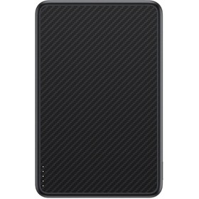 Resim Benks MP17 ArmorGo M-safe Şarj Özellikli 600D Aramid Fiber Qi2 Teknolojili Powerbank 15W 10000mAh - Siyah 
