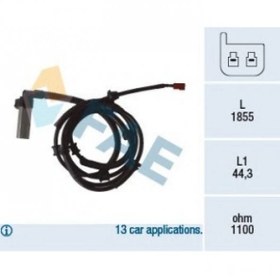 Resim TEKERLEK HIZ SENSORU SAG ARKA AKS GRAND CHEROKEE I FAE 78069 OEM 