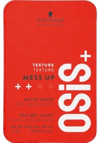 Resim Schwarzkopf Osis Mess Up Mat Wax 3 x 100 ML 