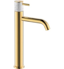 Resim Fontana - Yüksek Tip Lavabo Bataryası Altın Outlet - Fa-4022m- Diğer 