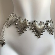 Resim Kadınlar için Büyük Kalp Tasarımlı Yüksek Kaliteli Moda Kemer - 1 Adet 