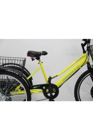 Resim Dorello Elektrikli 3 Tekerlek Bisiklet Özel Üretim Cargo Bisikleti Yük Taşıma Bisikleti 