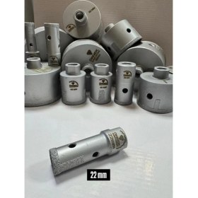 Resim Örnek Mermer Sulu Vakumlu Karot 22 mm 